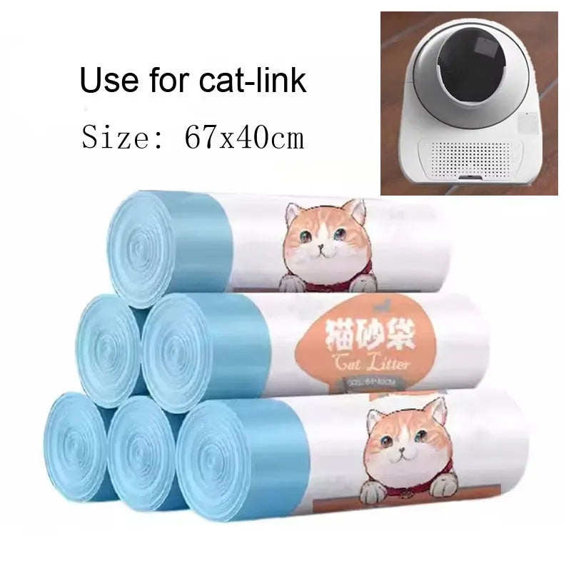 Neakasa/CatLink Smart Cat Litter Box Drawstring Garbage Bags