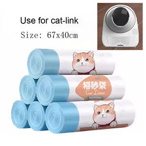 Neakasa/CatLink Smart Cat Litter Box Drawstring Garbage Bags