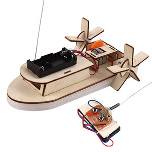 DIY STEM Science Kits for Kids – 3D Wooden Car & Boat Puzzle Toys