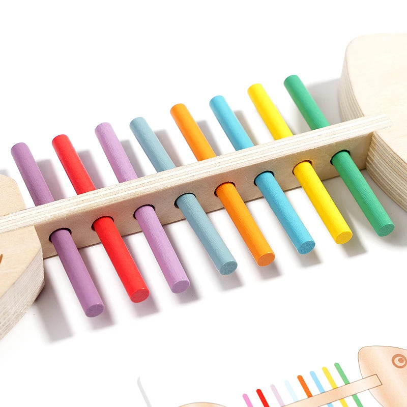 Montessori Wooden Color Matching Game | Balance & Sensory Toy for Kids
