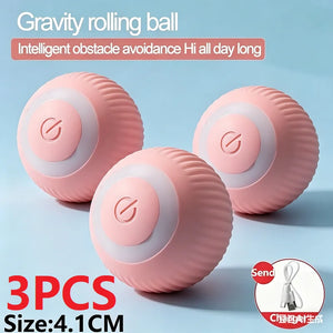 Automatic Interactive Cat Ball Toy for Indoor Cats