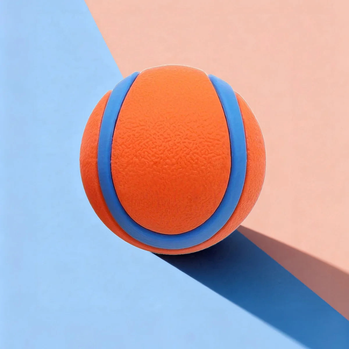 Interactive Rubber Dog Ball – Chew, Training & Teeth Cleaning Toy