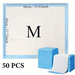Pet Pee Pads - for Cats to Absorb Urine Cat Diapers. Cat - Small Dog. Puppy. Urinary Pads. Diapers. Suitable for a Variety of Domestic Pets Such as Cats, Dogs, Hamsters, Rabbits, Guinea Pigs, Etc. Suitable for Use in Cages, I