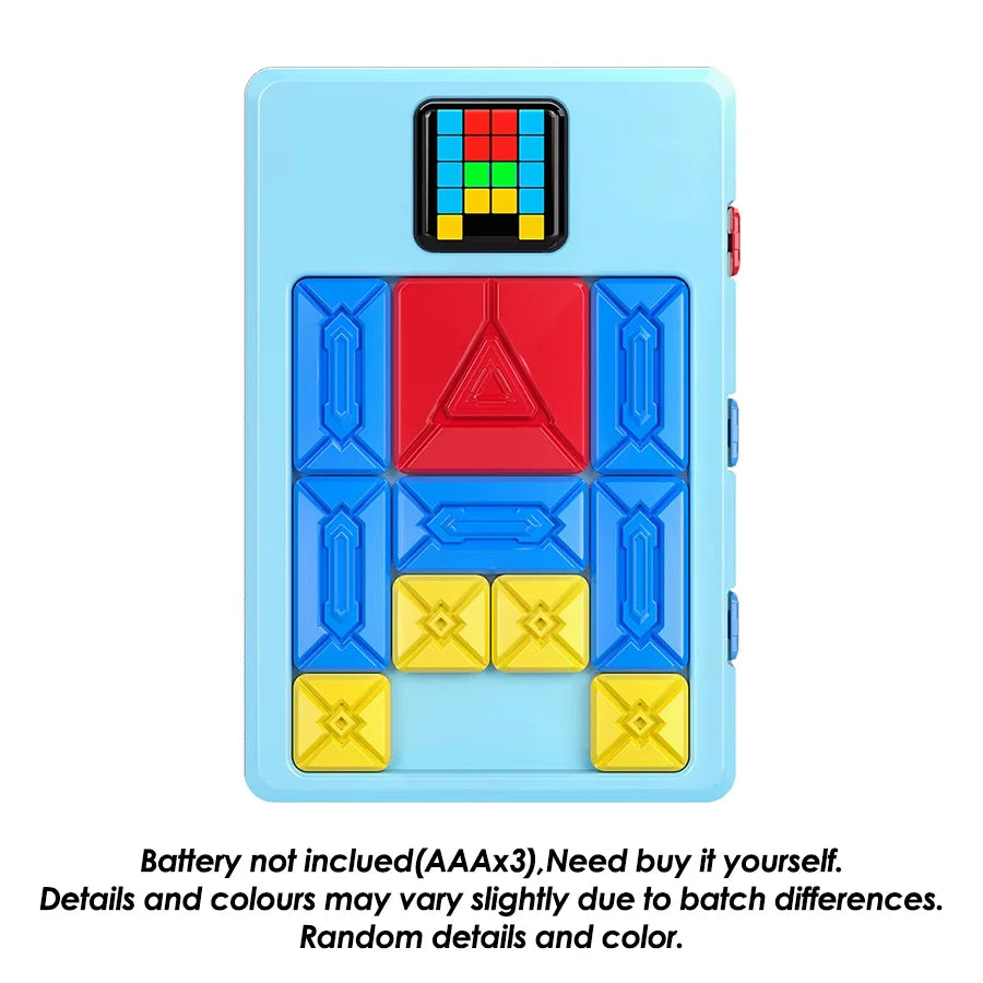 Magnetic Huarong Road Sliding Puzzle – Kids’ Brain Game
