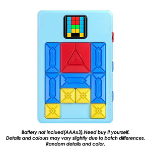 Magnetic Huarong Road Sliding Puzzle – Kids’ Brain Game