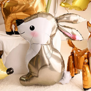 Jungle Safari Deer Foil Balloon – Animal Birthday Party Decorations