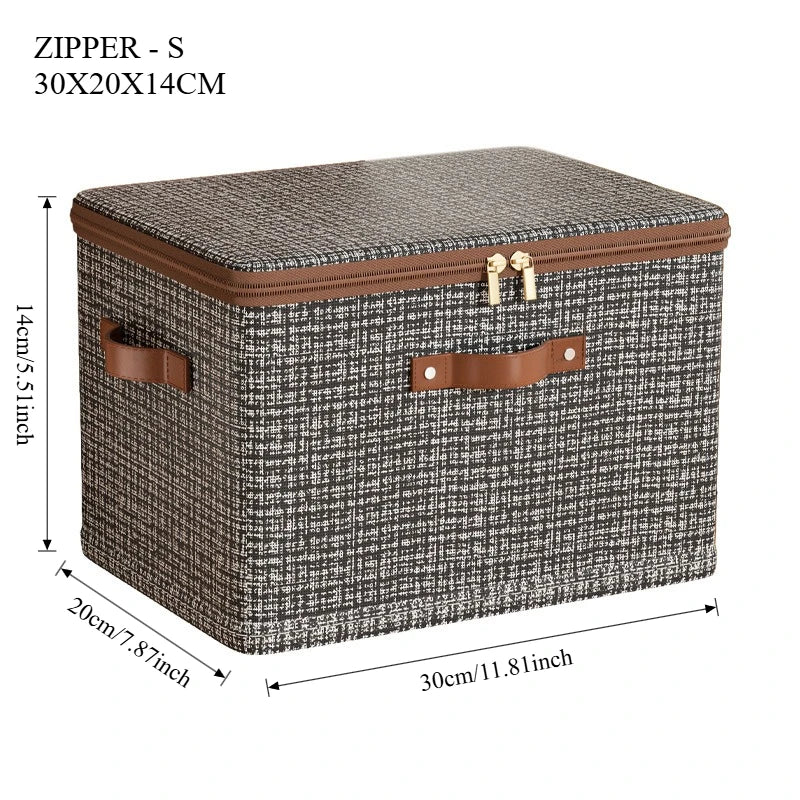 Collapsible Closet Organizer – Clothes & Blanket Storage Box
