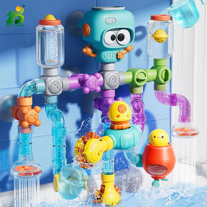 SEO Title: Baby Bath Toy Set with Suction Cups – Water Spinner Game for Toddlers