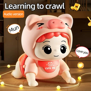 SEO Title: Baby Crawling Toy with Lights & Music – Early Learning Toy for Infants