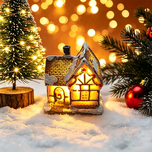 Christmas House Night Light Decoration & Kids Gift