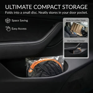 Car Front Windshield Sunshade – No-Drill UV Protection Cover