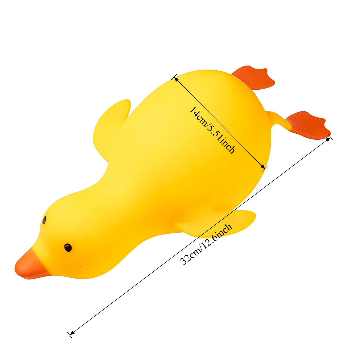 SEO Title: Cute Squishy Duck Fidget Toy – Anti-Stress Sensory Toy for Kids & Adults