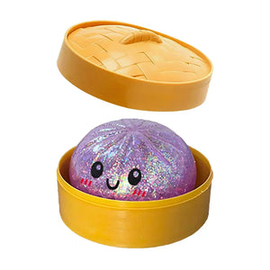 Glitter Dumpling Squishy Toy – Sensory Stress Relief
