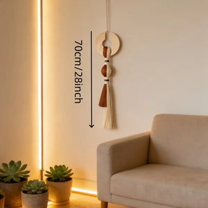 Scandinavian Boho Wall Decor – Large Fiber Art Hanging
