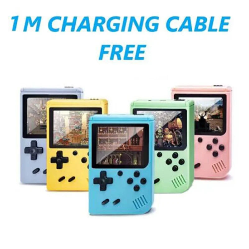 500+ Retro Handheld Game Console – 5-Inch Screen & TV Connectivity