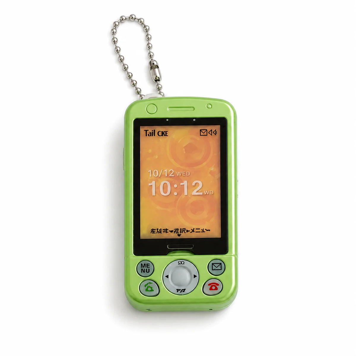 Recording Playback Capsule Toy Phone Keychain with Custom Photo