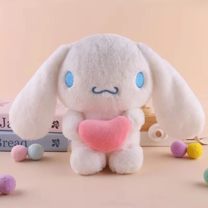 22cm Hello Kitty Kuromi Plush Pillow – Cute Kawaii Stuffed Toy Gift