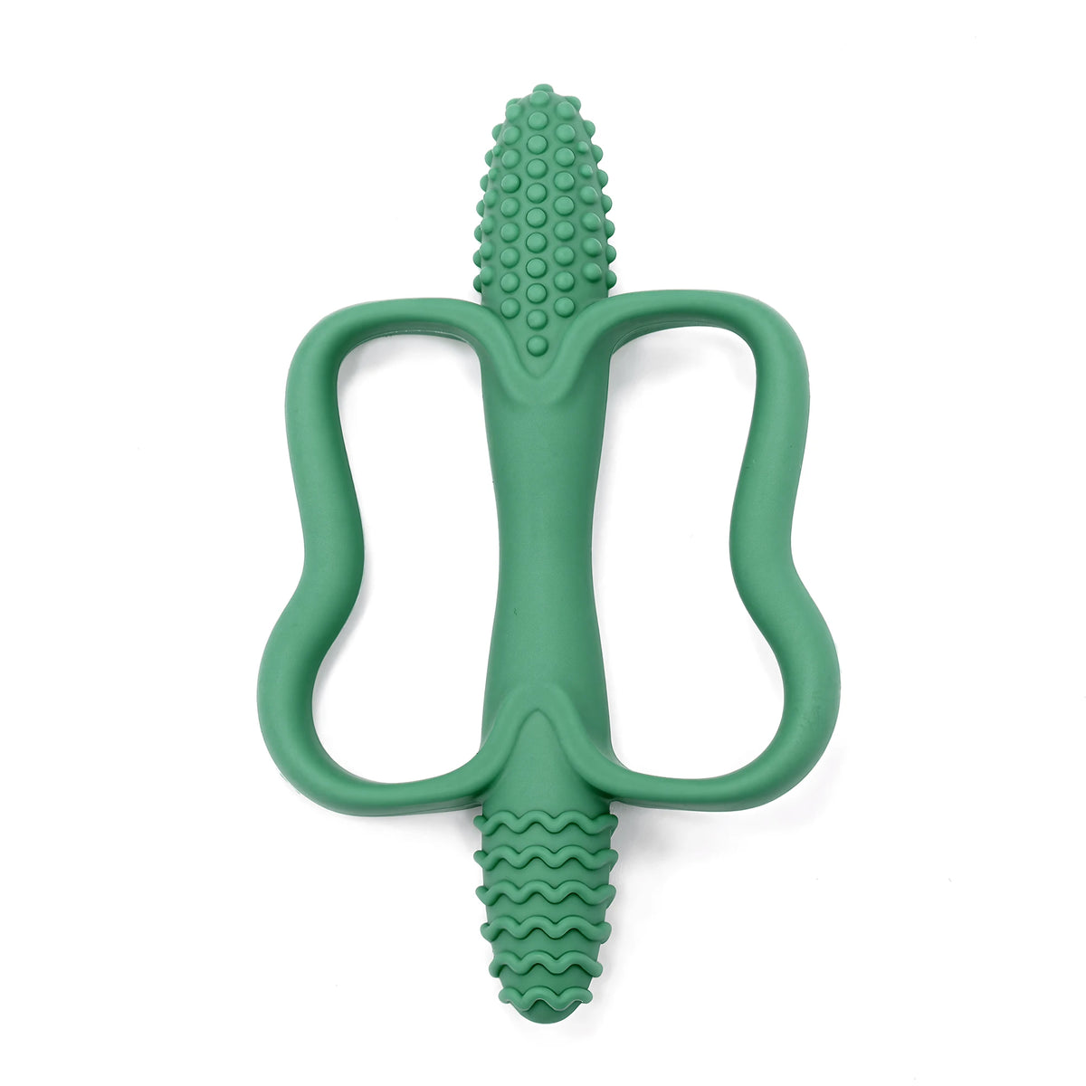 Writing  Baby Silicone Teething Toy with Easy-Grip Handle