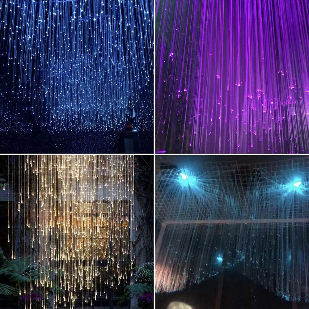 12W RGB Car Starry Sky Ceiling Lights – Fiber Optic Music Control