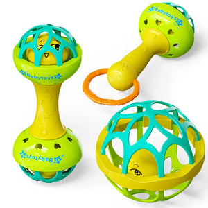 SEO Title: Baby Rattle Toys 0–12 Months – Sensory Educational Toys for Infants