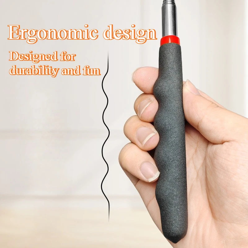 Interactive Cat Wand Toy – Retractable Fishing Pole for Indoor Cats