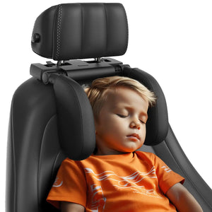 Adjustable Car Headrest Pillow – Memory Foam Neck Support
