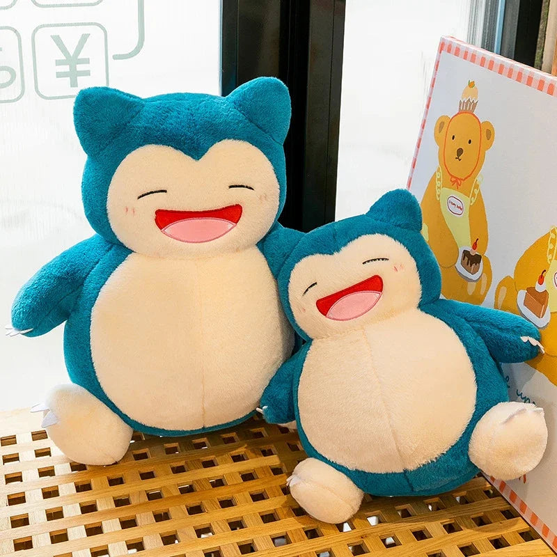 35cm Snorlax Plush Toy – Cute Soft Pokémon Sleeping Pillow Gift