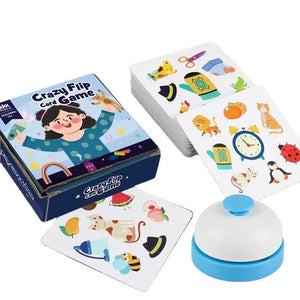 Memory Matching Cards Game – Animal & Traffic Brain Training Toy for Kids