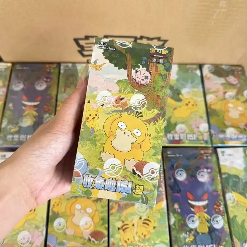 Pokémon TCG 151 Trading Cards – Gengar & Ponyta Collectible Set