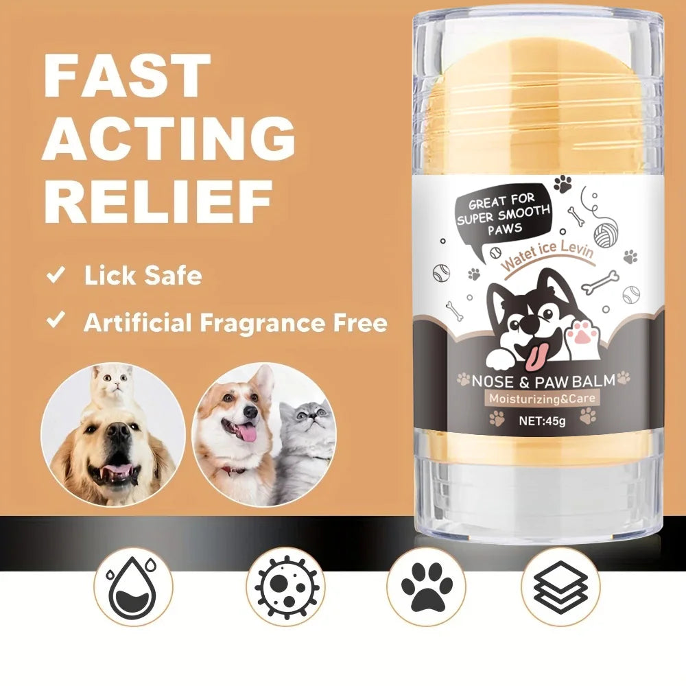Dog Paw Balm & Nose Moisturizer, Soothing Paw Pad Protection