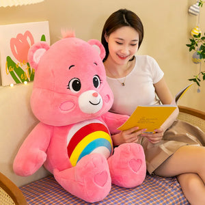 30cm Care Bears Rainbow Plush Toy – Cute Kawaii Stuffed Bear Gift