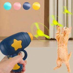 Interactive Flying Disc Cat Toy – Fun Kitten Chasing Game