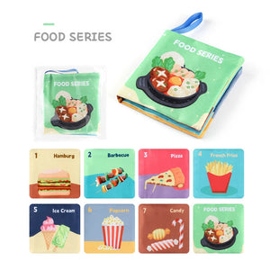Soft Baby Cloth Book Toy | Montessori 3D Sensory & Early Learning Book
