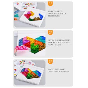 Kids Logic Puzzle Game | Colorful Brain Training Toy for Boys & Girls