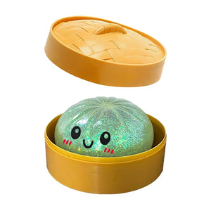 Glitter Dumpling Squishy Toy – Sensory Stress Relief