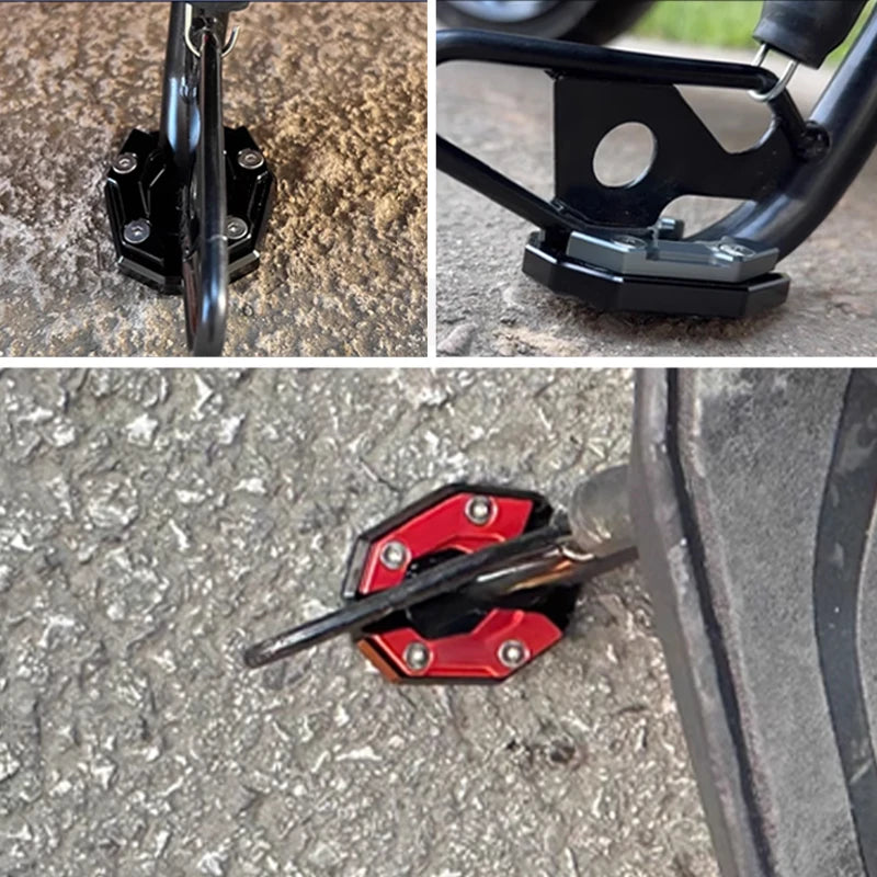 SEAMETAL Motorcycle Side Stand Pad Extension