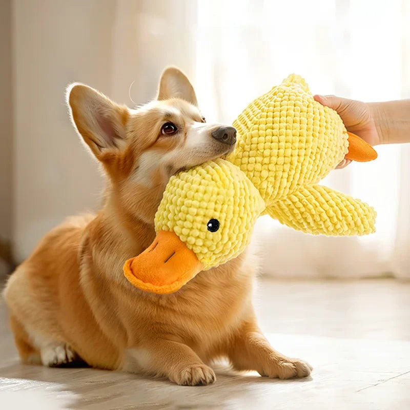 Labubo Interactive Plush Pet Toy – Squeaky Chew Toy for Cats & Dogs