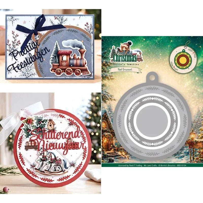 Christmas Tree Cutting Dies – DIY Scrapbook & Card Decor