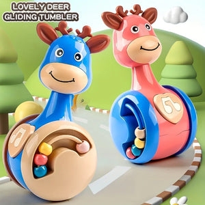 Roly Poly Baby Tumbler Toy – Wobble Learning Toy for Infants 6–12 Months