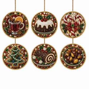 DIY Christmas Diamond Art Wooden Decorations