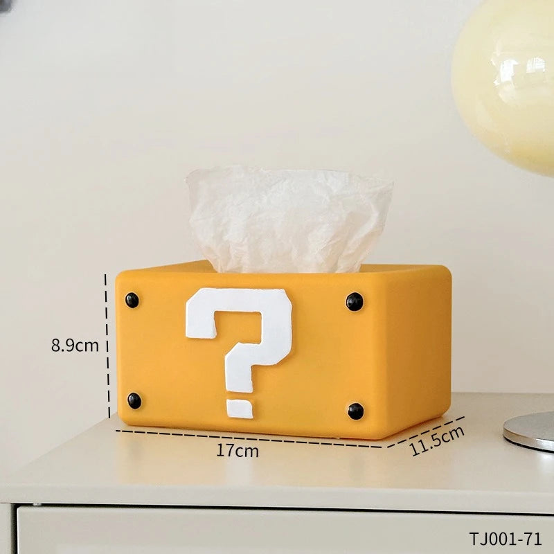Cute Question Mark Tissue Box – Fun Home & Table Decor