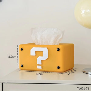 Cute Question Mark Tissue Box – Fun Home & Table Decor