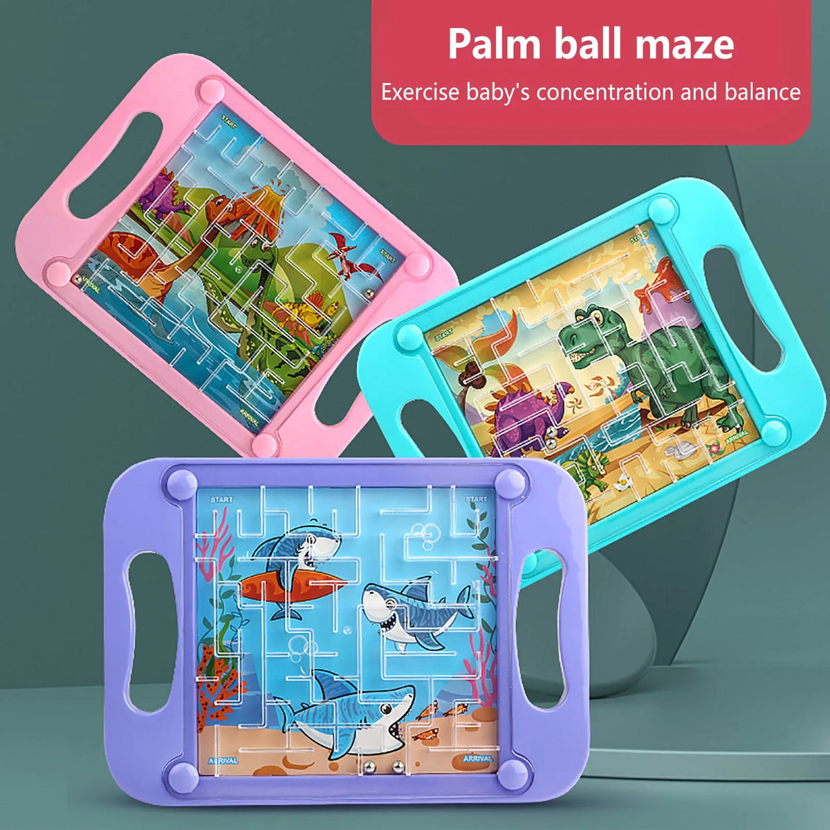 SEO Title: 3D Gravity Maze Ball Puzzle – Montessori Brain Game for Kids & Adults
