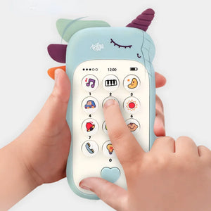 Baby Phone Toy with Music & Teether – Educational Infant Toy
