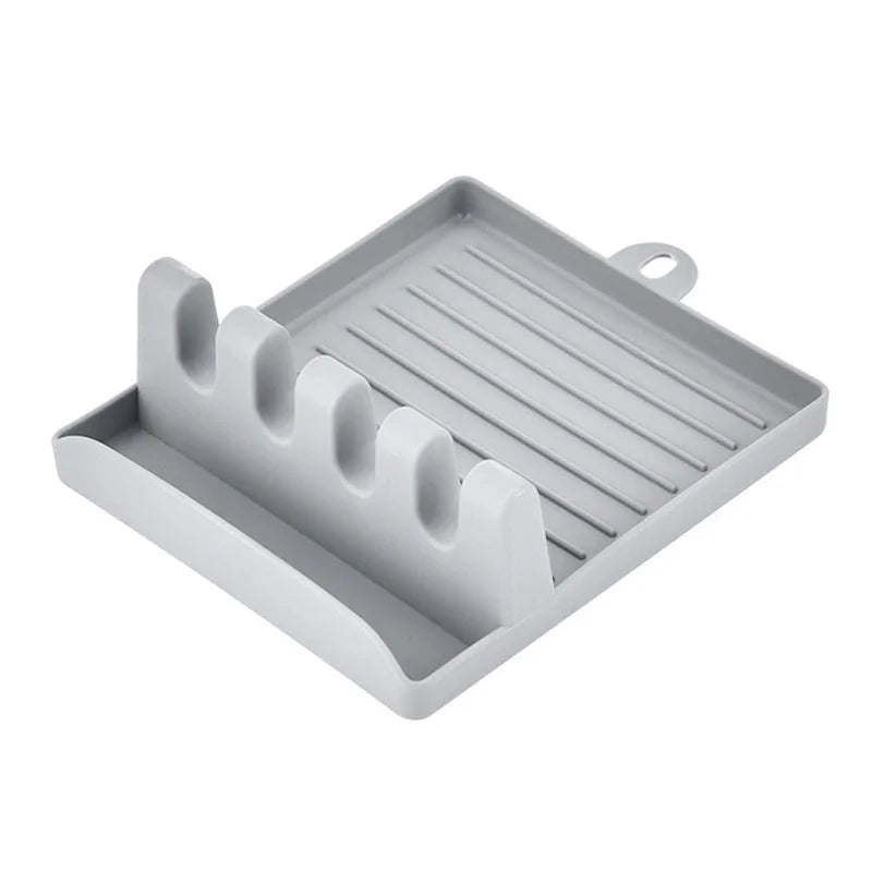 Kitchen Spoon Holder – Non-Slip Utensil Rack & Spatula Organizer