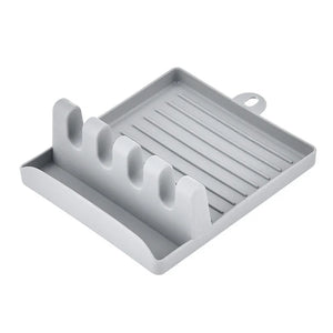 Kitchen Spoon Holder – Non-Slip Utensil Rack & Spatula Organizer