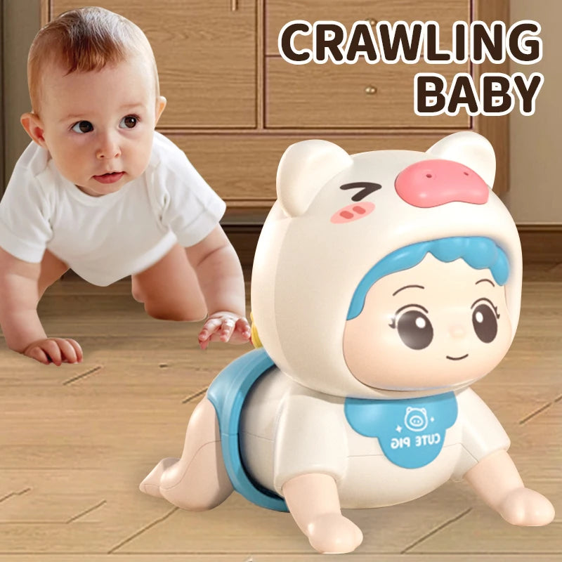 SEO Title: Baby Crawling Toy with Lights & Music – Early Learning Toy for Infants
