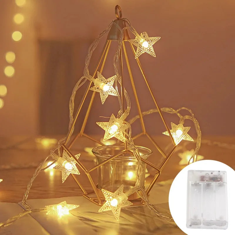 LED Star Fairy Lights for Home & Garden
