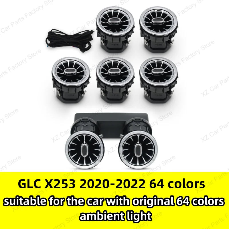 Mercedes-Benz C-Class W205 Ambient Light Air Vent – APP Control