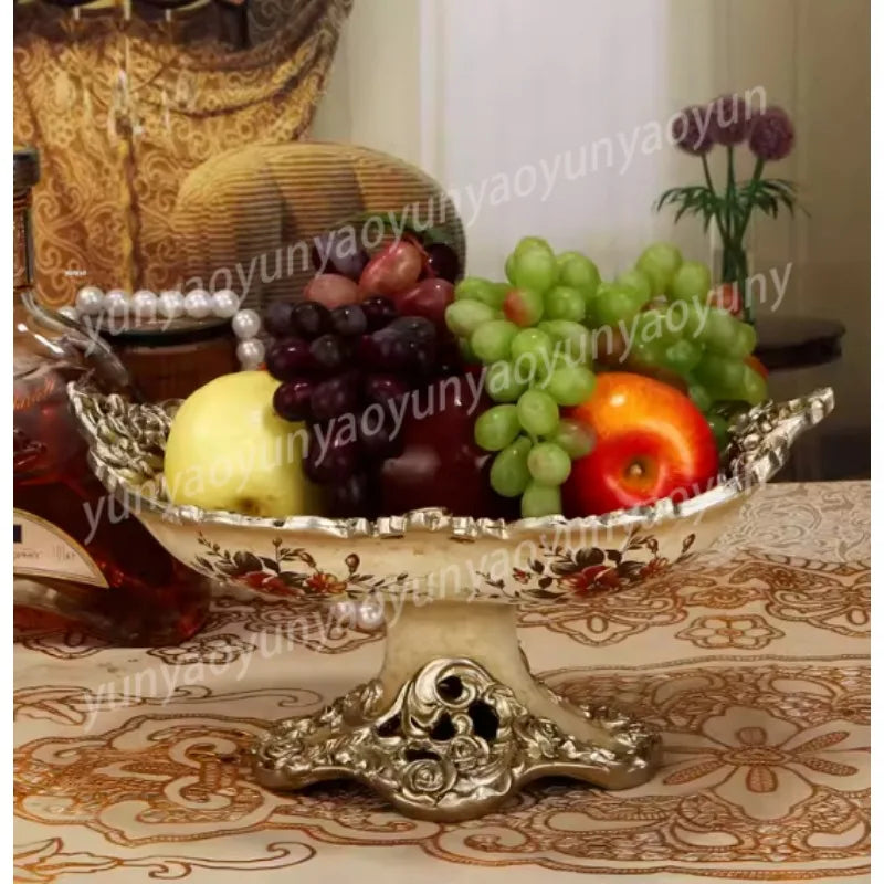 Decorative Resin Fruit Tray – Stylish Home & Coffee Table Decor